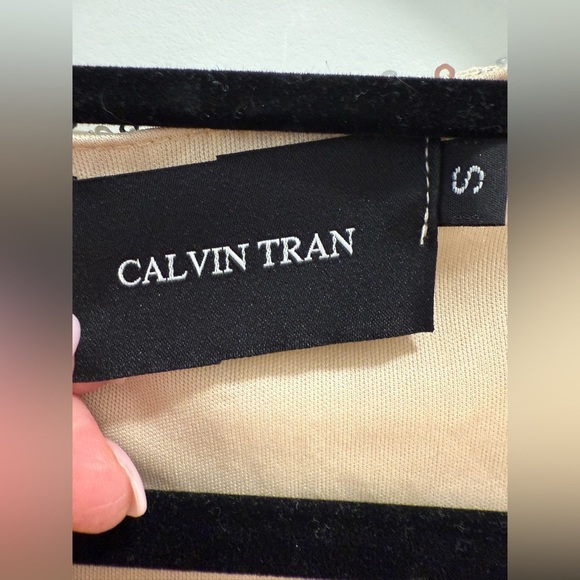 NWOT Calvin Tran Revolve Sequin Romper - Picture 2 of 4